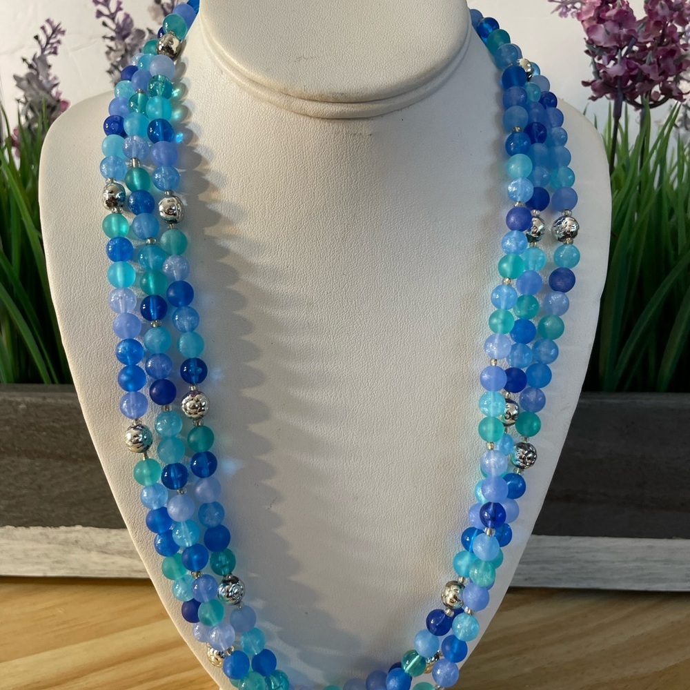 COPY - HALF PRICE SALE STATEMENT NECKLACE, GIFT FOR HER , AFRICAN NECKLACE - Picture 2 of 13